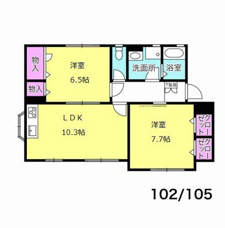 阿波富田駅 徒歩37分 1階の物件間取画像